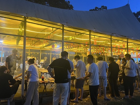 杏盛25年BBQ篝火晚会团建